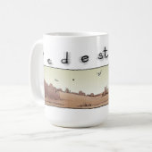 港oジョンの薄暗がり コーヒーマグカップ (正面左)