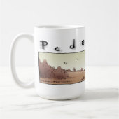 港oジョンの薄暗がり コーヒーマグカップ (左)