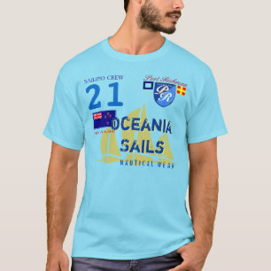 港Richmanオセアニアは航海のなニュージーランドを航海します Tシャツ