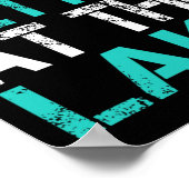 湖おもしろいのキャンプ夏Vaで生活が良い ポスター (角)