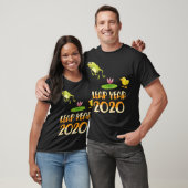 湖おもしろい動物2020年2月29日うるう犬 Tシャツ (ユニセックス)