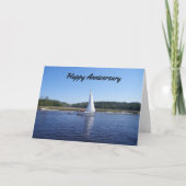 ***湖からの記念日*** カード (正面)