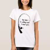 湖が来てTシャツを着ないと Tシャツ (正面)