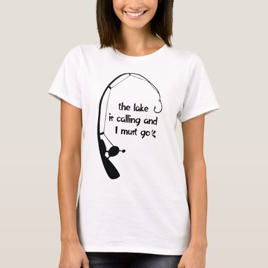 湖が来てTシャツを着ないと Tシャツ (正面)