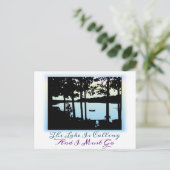 湖が行かないと呼んでいる ポストカード (スタンド正面)