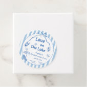 湖でのラブ・バチェロレッテ・パーティー フェイバータグ (インサイチュ)