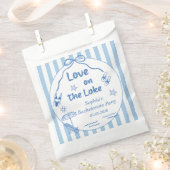 湖での愛の独身最後の夜  フェイバーバッグ (クリップ留めされた状態)