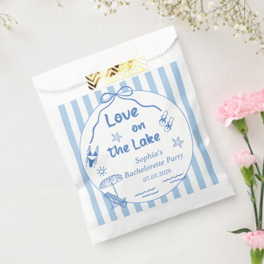 湖での愛の独身最後の夜  フェイバーバッグ (封をした状態)