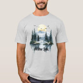 湖での釣り Tシャツ Tシャツ (正面)