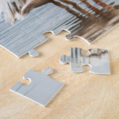 湖でペリカン ジグソーパズル (側面)