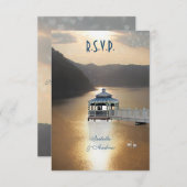 湖でロマンス 出欠カード (正面/裏面)