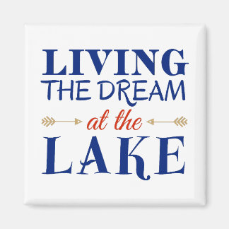 湖で夢を生きる マグネット