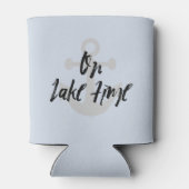 湖で過ごす夏の時間 ボート 缶クーラー (裏面)