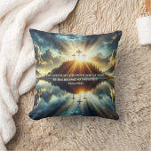 湖で3つの十字 クッション (ブランケット)