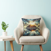 湖で3つの十字 クッション (椅子)