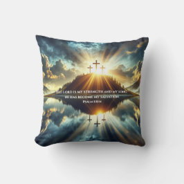 湖で3つの十字 クッション