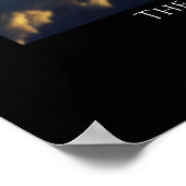 湖で3つの十字 ポスター (角)