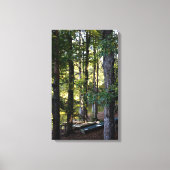 湖で キャンバスプリント (正面)