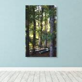 湖で キャンバスプリント (インサイチュ (ウッドフロア))