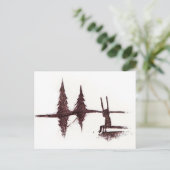 湖で ポストカード (スタンド正面)