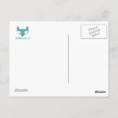 湖で ポストカード (裏面)