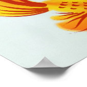 湖とコイ ポスター (角)