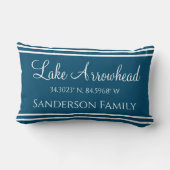 湖とファミリ名のマップ座標を青にする ランバークッション (裏面)