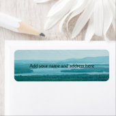 湖とマウンテンビュー ラベル (インサイチュ)