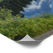 湖と山 ポスター (角)