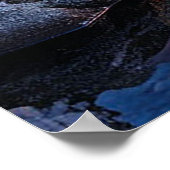 湖と山 ポスター (角)