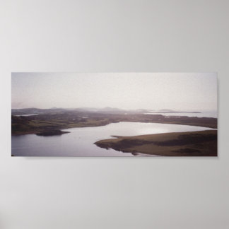 湖と山、西ドネガル ポスター