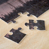 湖と森林ケベック。ジグソーパズル ジグソーパズル (側面)