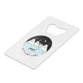 湖と眠い火山 クレジットカード栓抜き (裏面アングル)