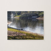 湖と石 ジグソーパズル (横)