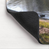 湖と石 マウスパッド (コーナー)