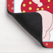 湖にいた方がよっぽど楽しい! マウスパッド (コーナー)