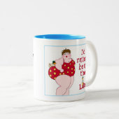 湖にいるほうがいい!マグ ツートーンマグカップ (正面右)