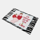 「湖にいるほうがましだ！」 ドアマット (アングル)