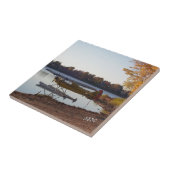 湖による水上飛行機 タイル (側面)