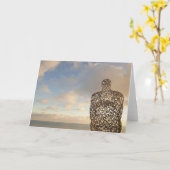 湖による瞑想 カード (黄色い花)