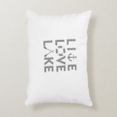 湖に住む愛 アクセントクッション (正面(垂直))