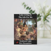 湖に住む私の人生 ポストカード (スタンド正面)