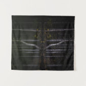 湖に反射する白い木 タペストリー (正面(横))