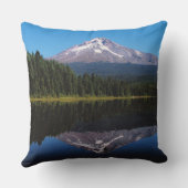 湖に反映される山のフード クッション (裏面)