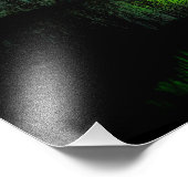 湖に映し出された北方灯 フォトプリント            (角)