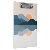 湖に映る青い山 クリップボード (右)