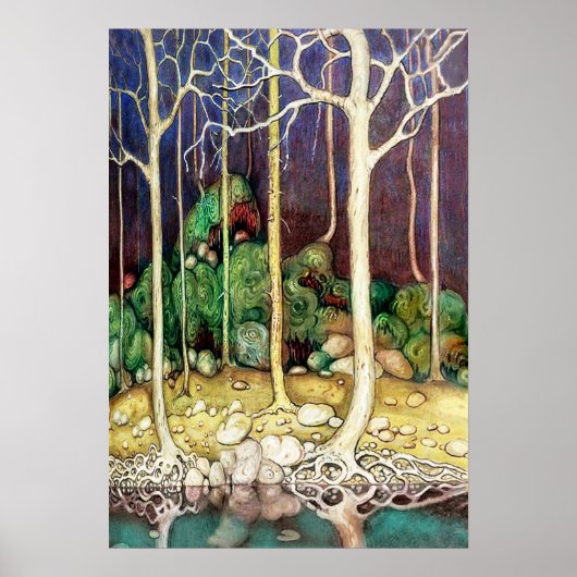 湖に根を持つ木 ポスター (正面)