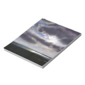 湖に沈む夕日 ノートパッド (回転)