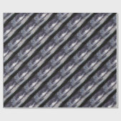 湖に沈む夕日 ラッピングペーパー (フラット)