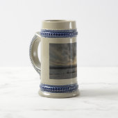 湖に沈凍っていむ ビールジョッキ (正面左)